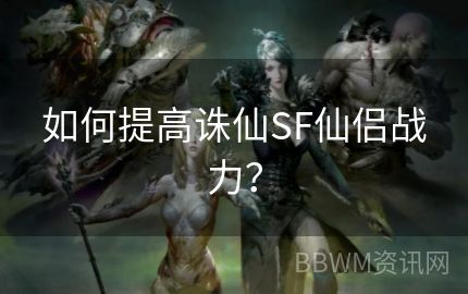 如何提高诛仙SF仙侣战力？