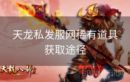 天龙私发服网稀有道具获取途径