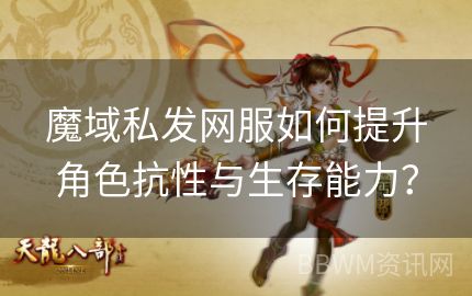 魔域私发网服如何提升角色抗性与生存能力？