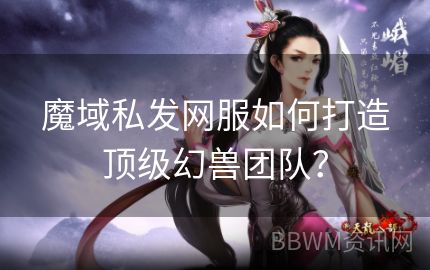 魔域私发网服如何打造顶级幻兽团队？