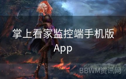 掌上看家监控端手机版App